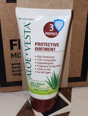 Aloe Vesta Protective Ointment 2oz New
